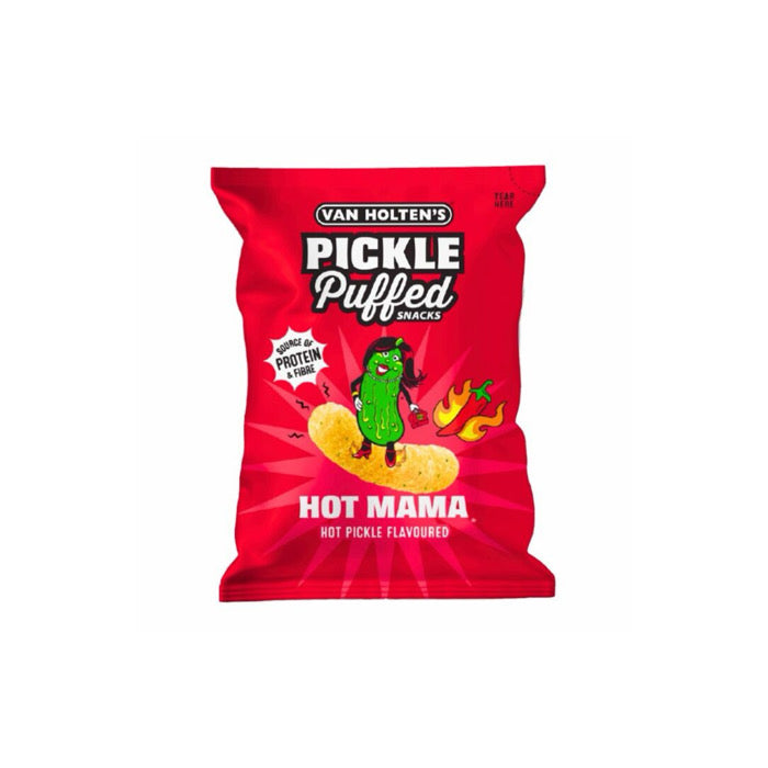 Van Holten's - Pickle Puffed Snacks - Hot Mama (90g) - America