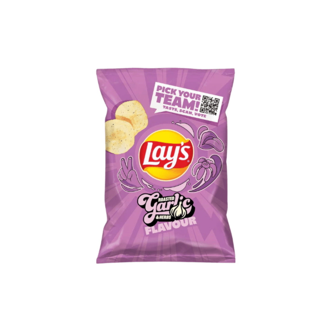 Lays Roasted Garlic and Herbs (130g) - Poland
