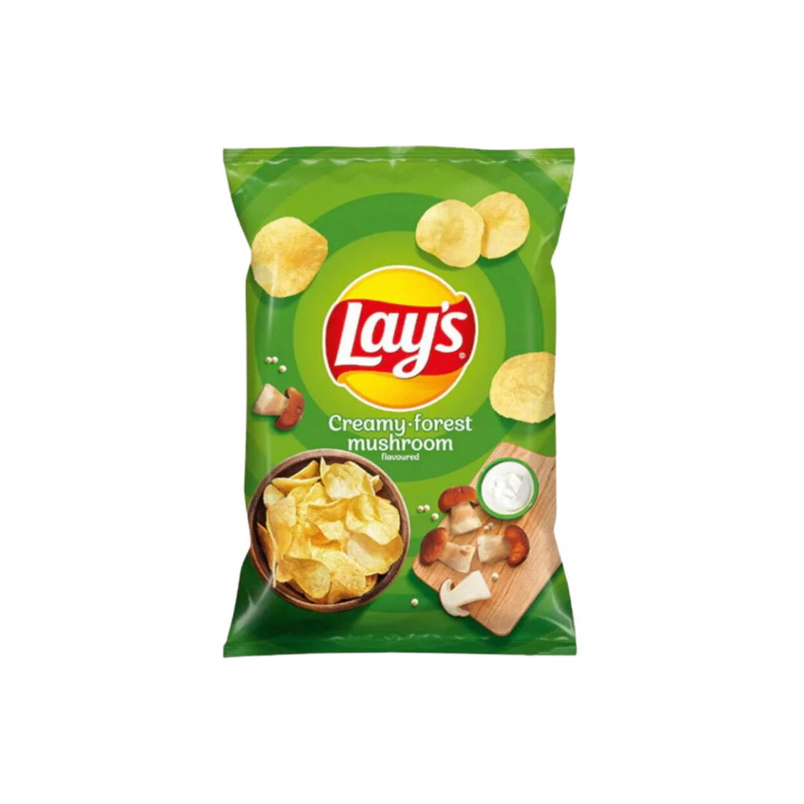 Lay’s Creamy Forest Mushroom (140g) - Poland