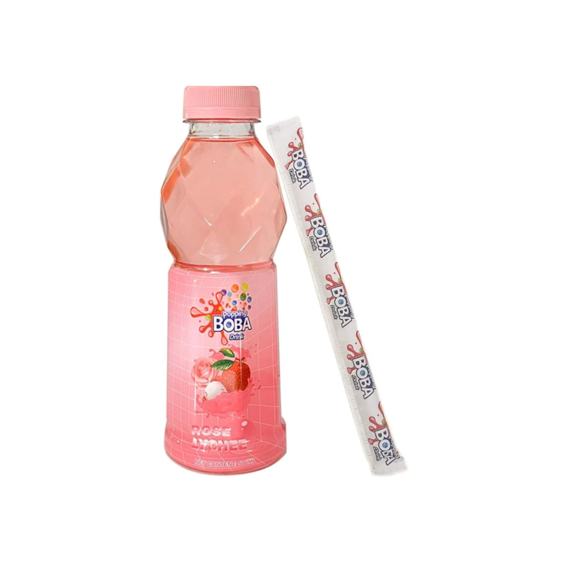 Popping Boba Rose Lychee (500ml) - EU
