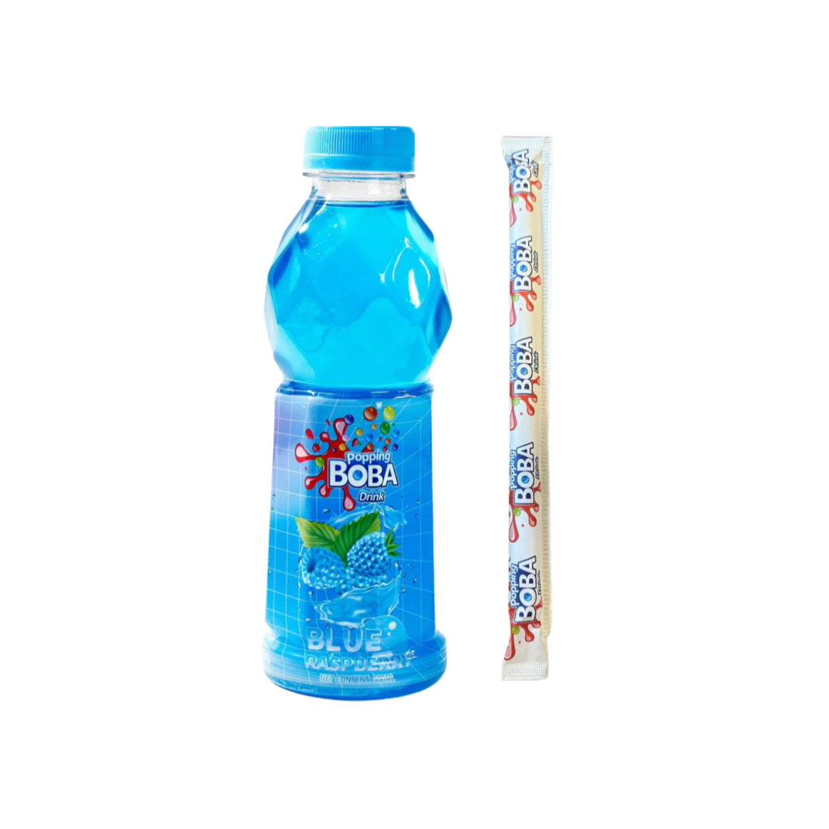 Popping Boba Blue Rapsbery (500ml) - EU