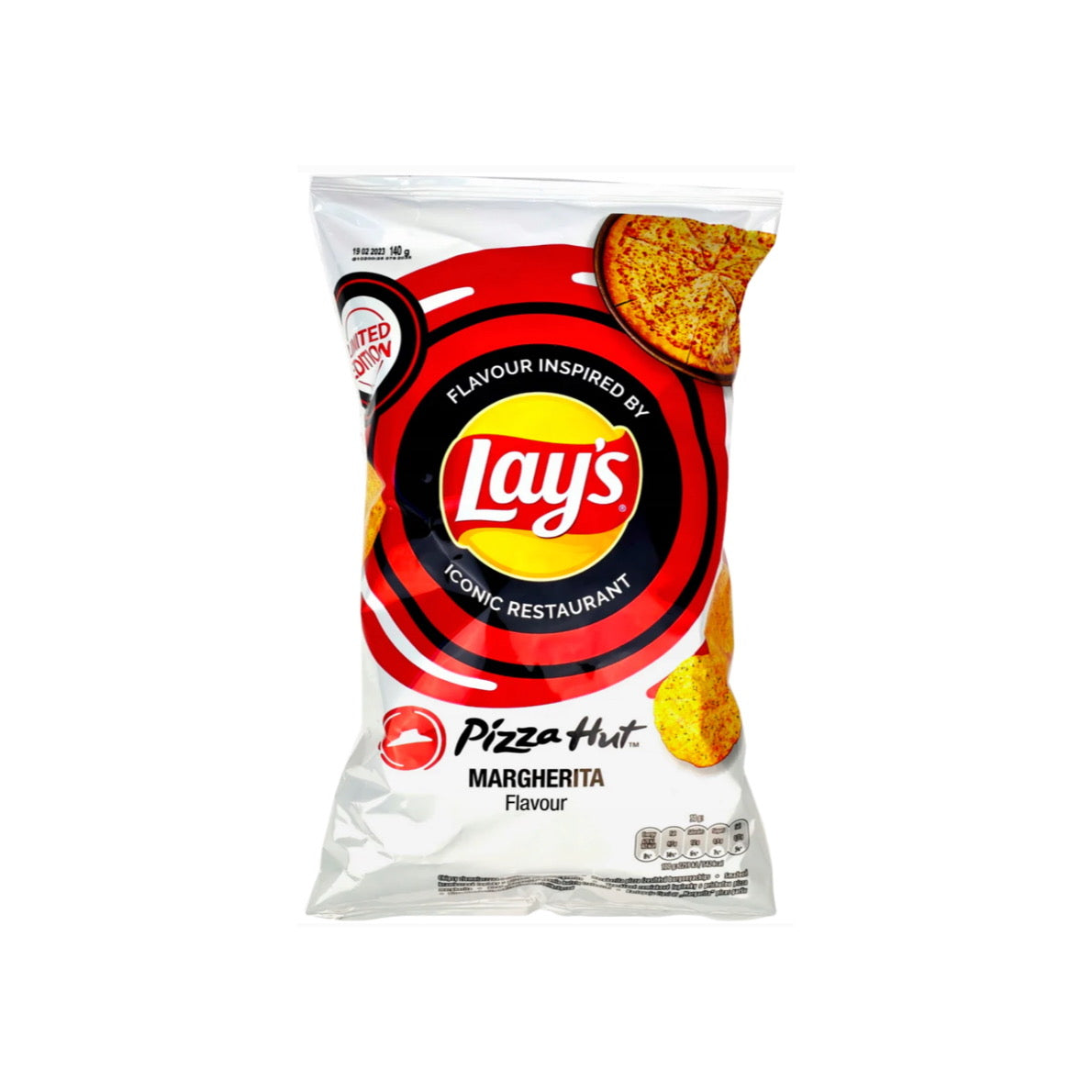 Lay’s Pizza Hut Margherita (140g) - EU