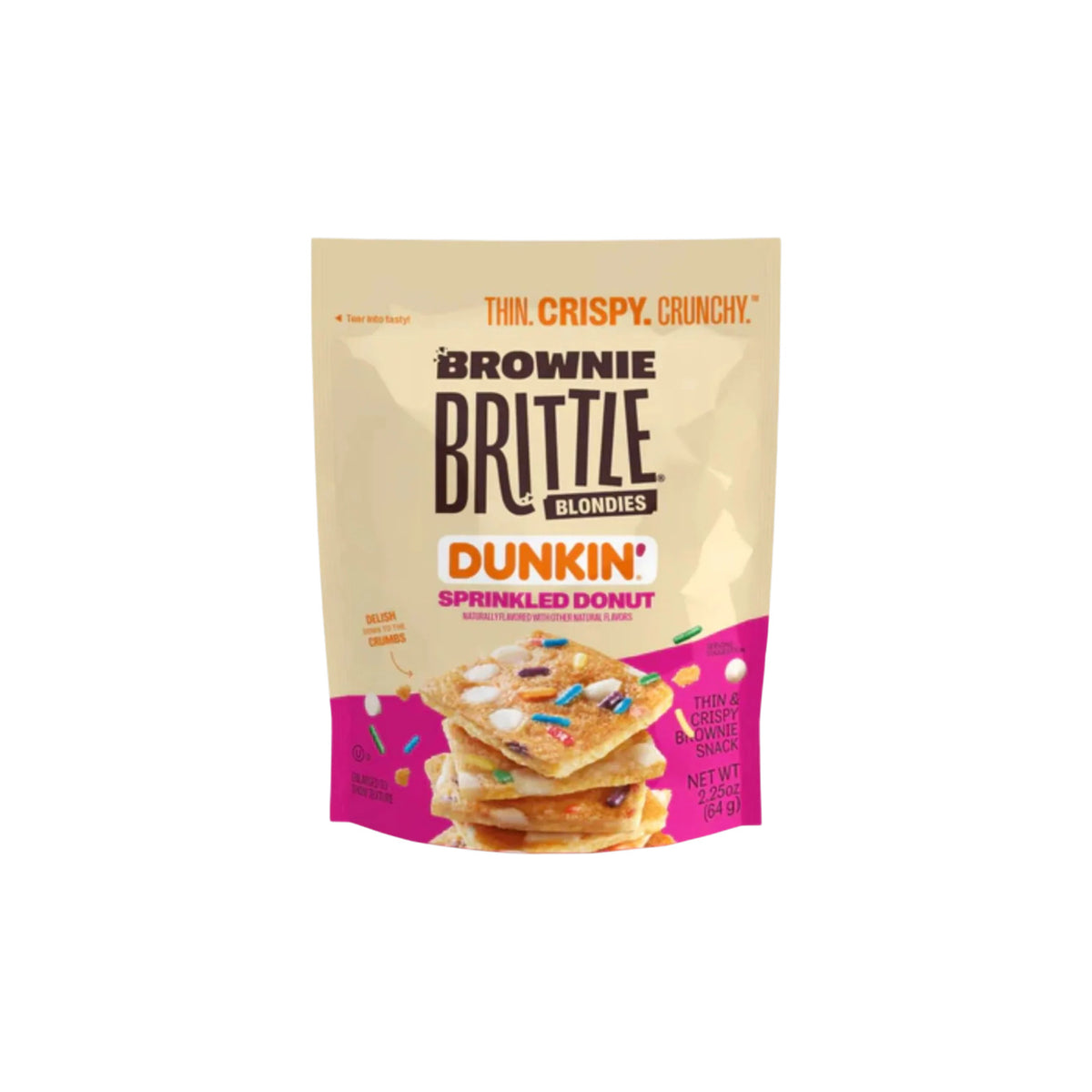 Sheila G’s x Dunkin’ Sprinkled Donut Brownie Brittle Blondies (64g) - America