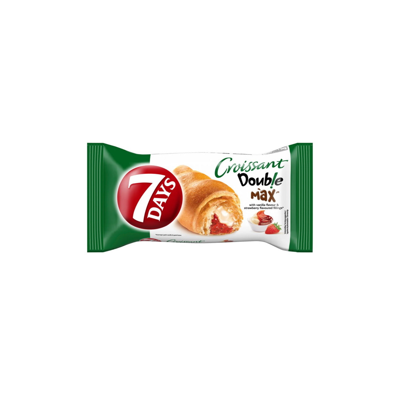 7 Days Double Strawberry & Vanilla Croissant (20g) - EU