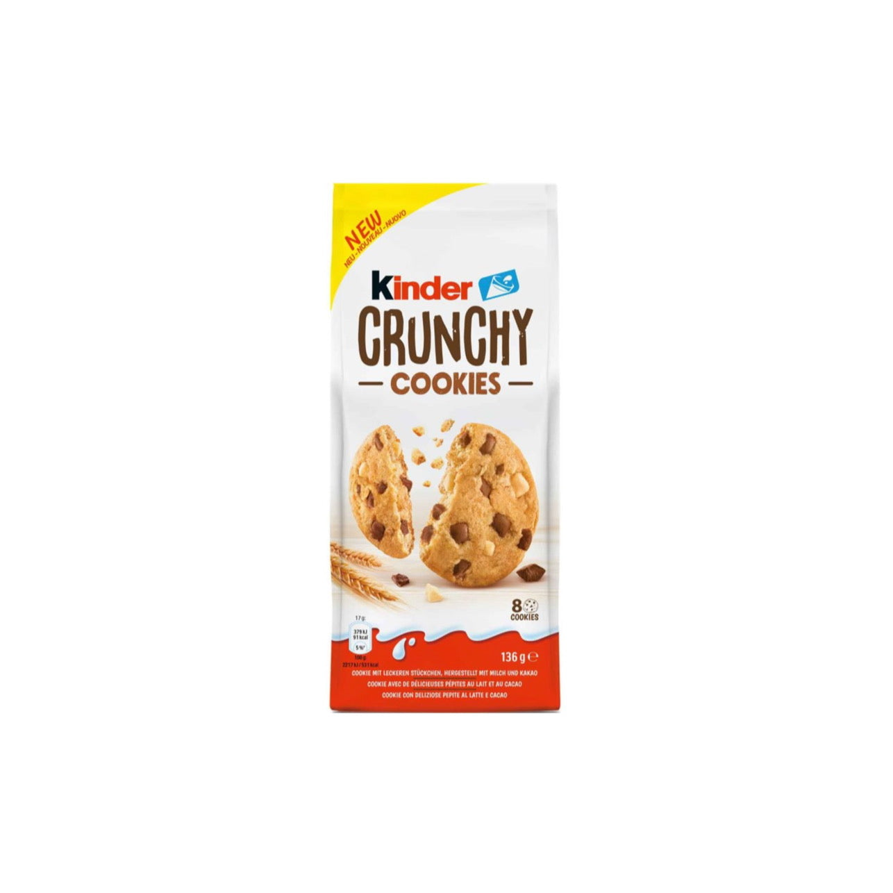 Kinder Crunchy Cookies (136g) - Germany
