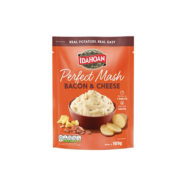 Idahoan Perfect Mash Cheese & Bacon (109g) - America