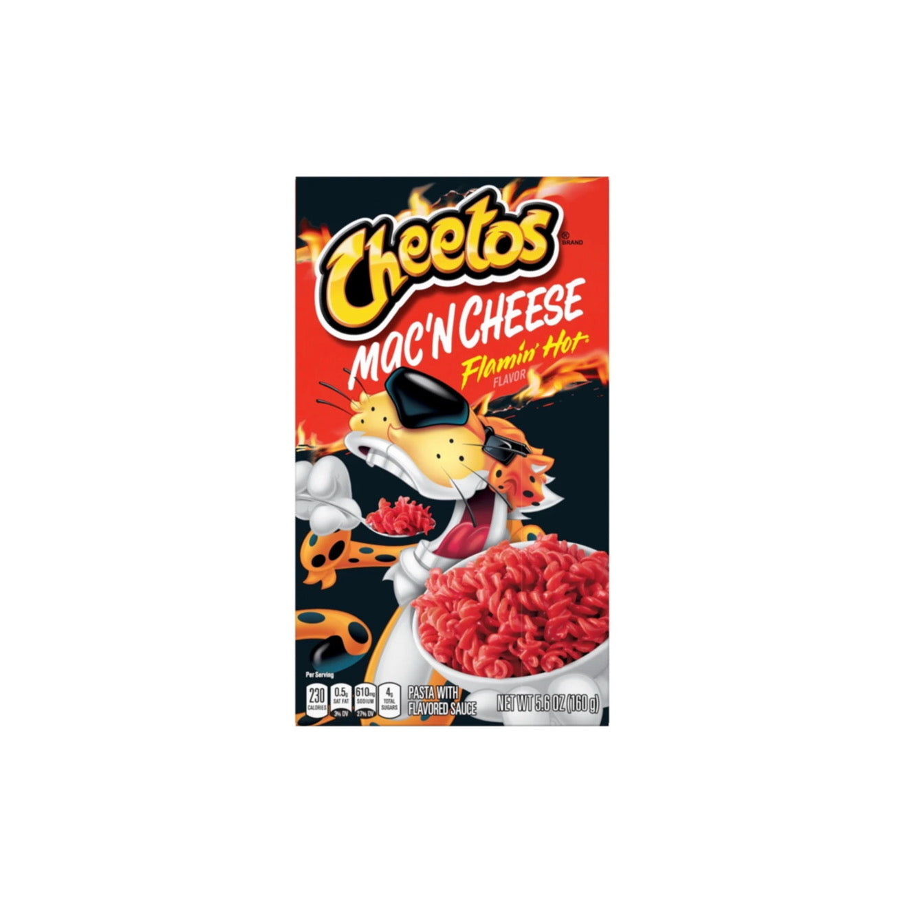 Cheetos Mac ‘n’ Cheese Flamin Hot Pasta with Sauce (160g) - America