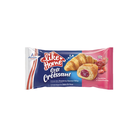 Like Home Soft Croissant Strawberry (55g) - Turkey BEST BEFORE 12TH AUGUST 2025