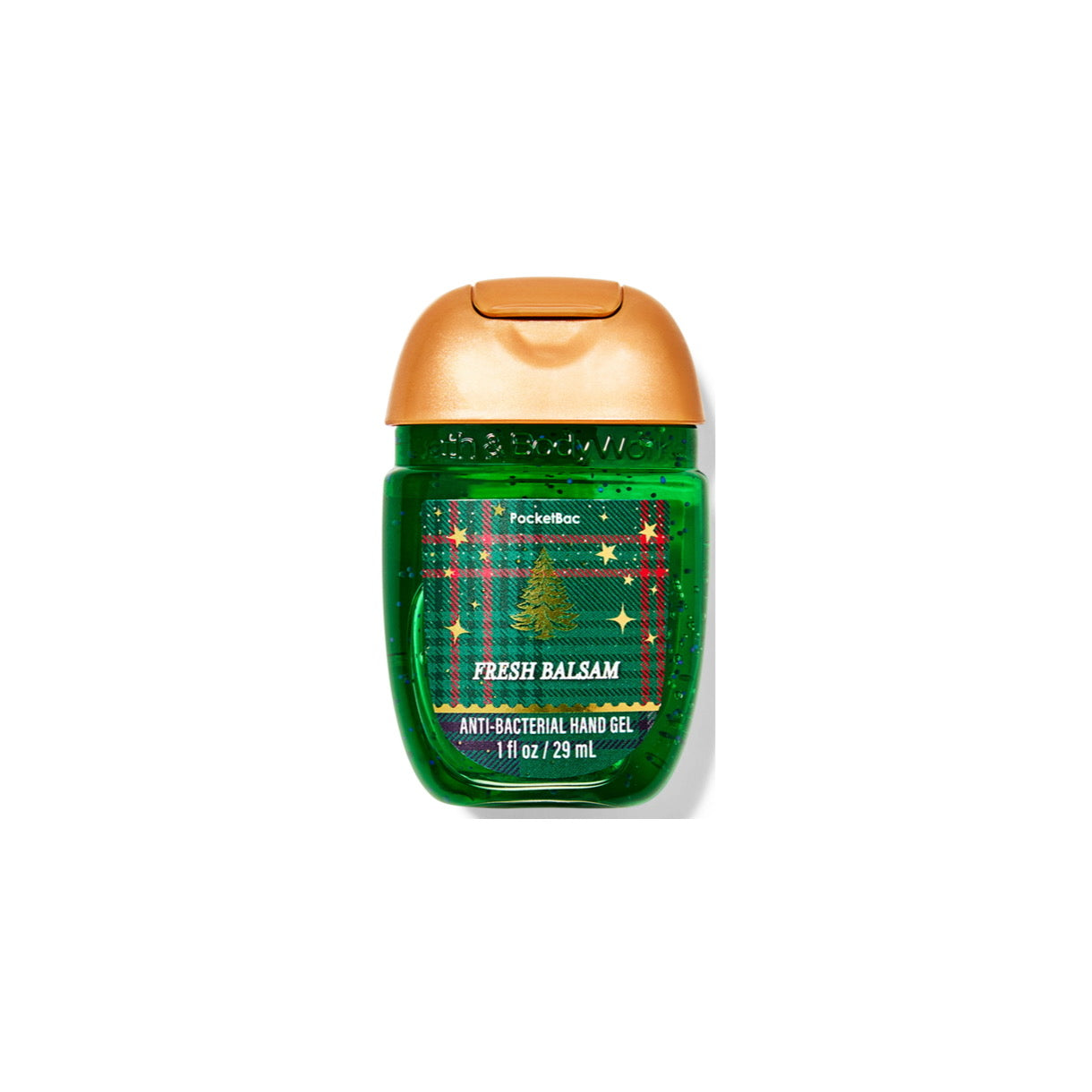 Bath & Body Works Pocket Bac Anti Bacterial Hand Gel Fresh Balsam (29ml) - America