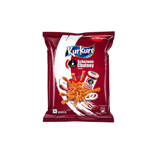 KurKure Schezwan Chutney Flavour Crisp (48g) - India