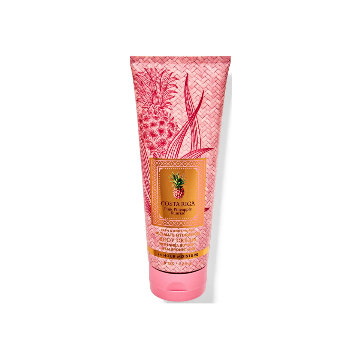 Bath and Body Works Costa Rica Pink Pineapple Sunrise Ultimate Hydration Body Cream (226g) - American