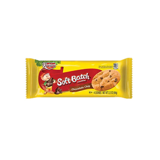 Keebler Soft Batch Chocolate Chip Cookies (64g) - America