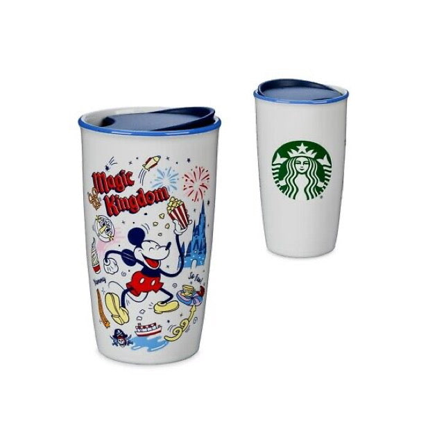 Walt Disney World Magic Kingdom 12oz Porcelain Cup (12oz) - America