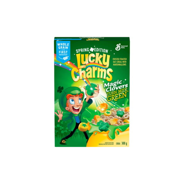 General Mills Lucky Charms Magic Clovers Cereal (300g) - Canada