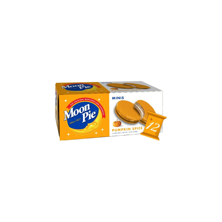Chattanooga Moon Pie Minis Pumpkin Spice 12pk (28g) - America