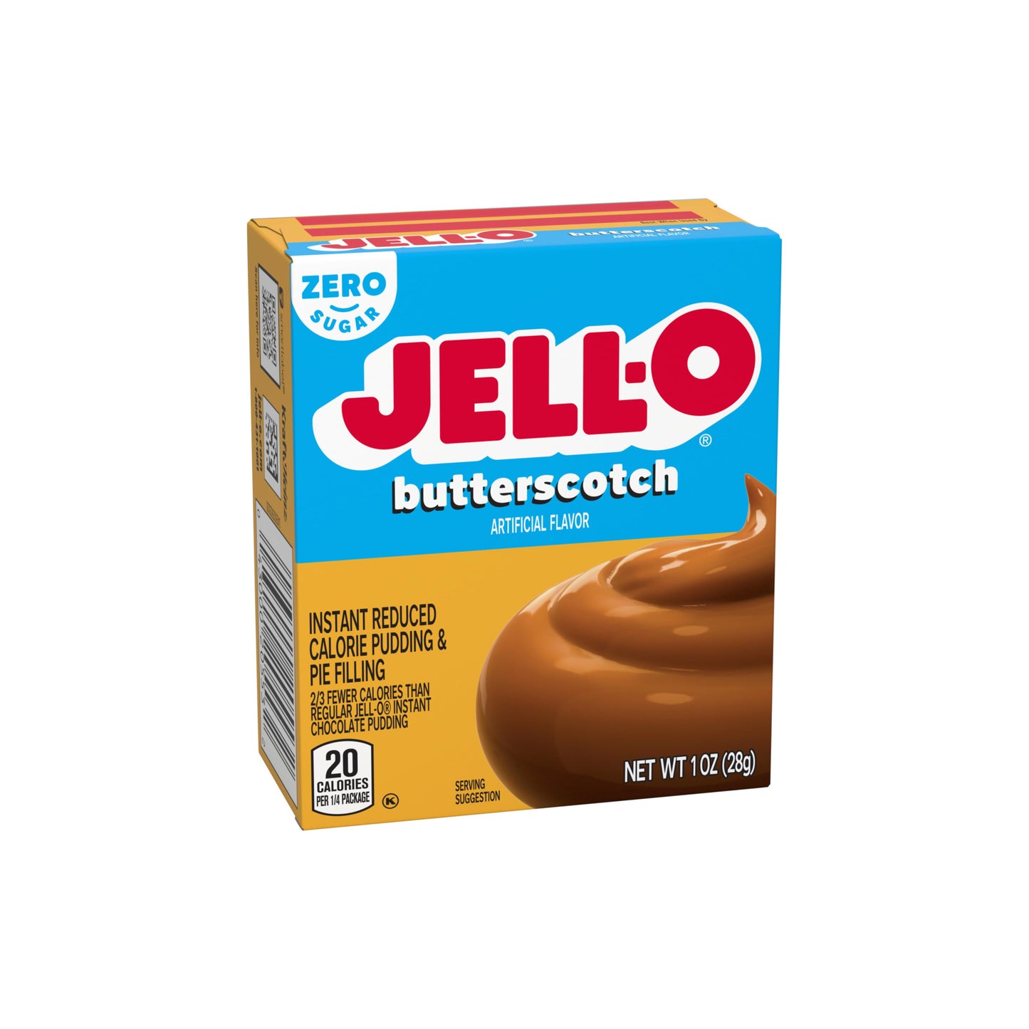 Jell-O Sugar Free Butterscotch Pudding (28g) - America