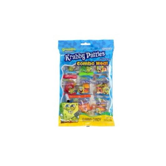 Frankford SpongeBob SquarePants Krabby Patty Gummy Combo Meal Tray (74g)- America