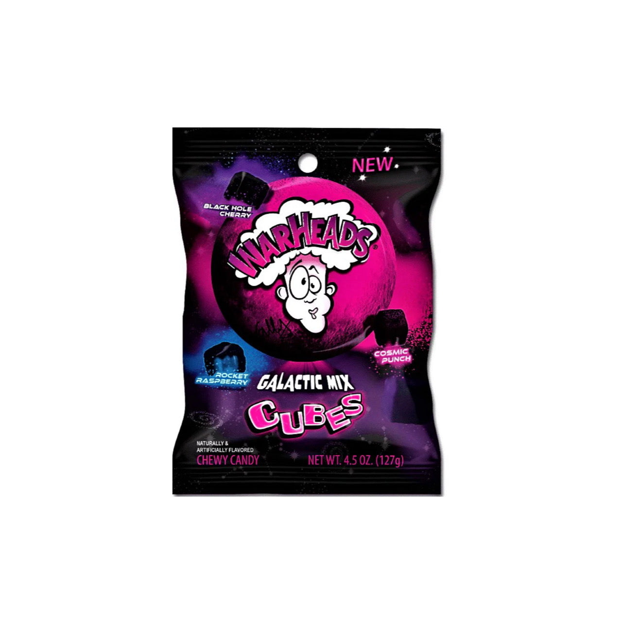 Warheads Galactic Cubes (127g) - America
