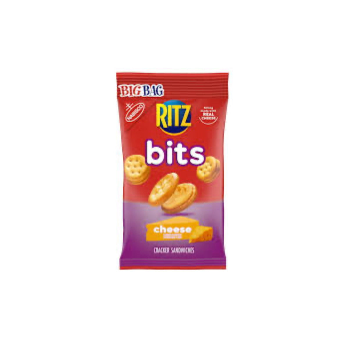 Nabisco Ritz Bits Cheese Cracker Sandwiches Bag (85g) - America