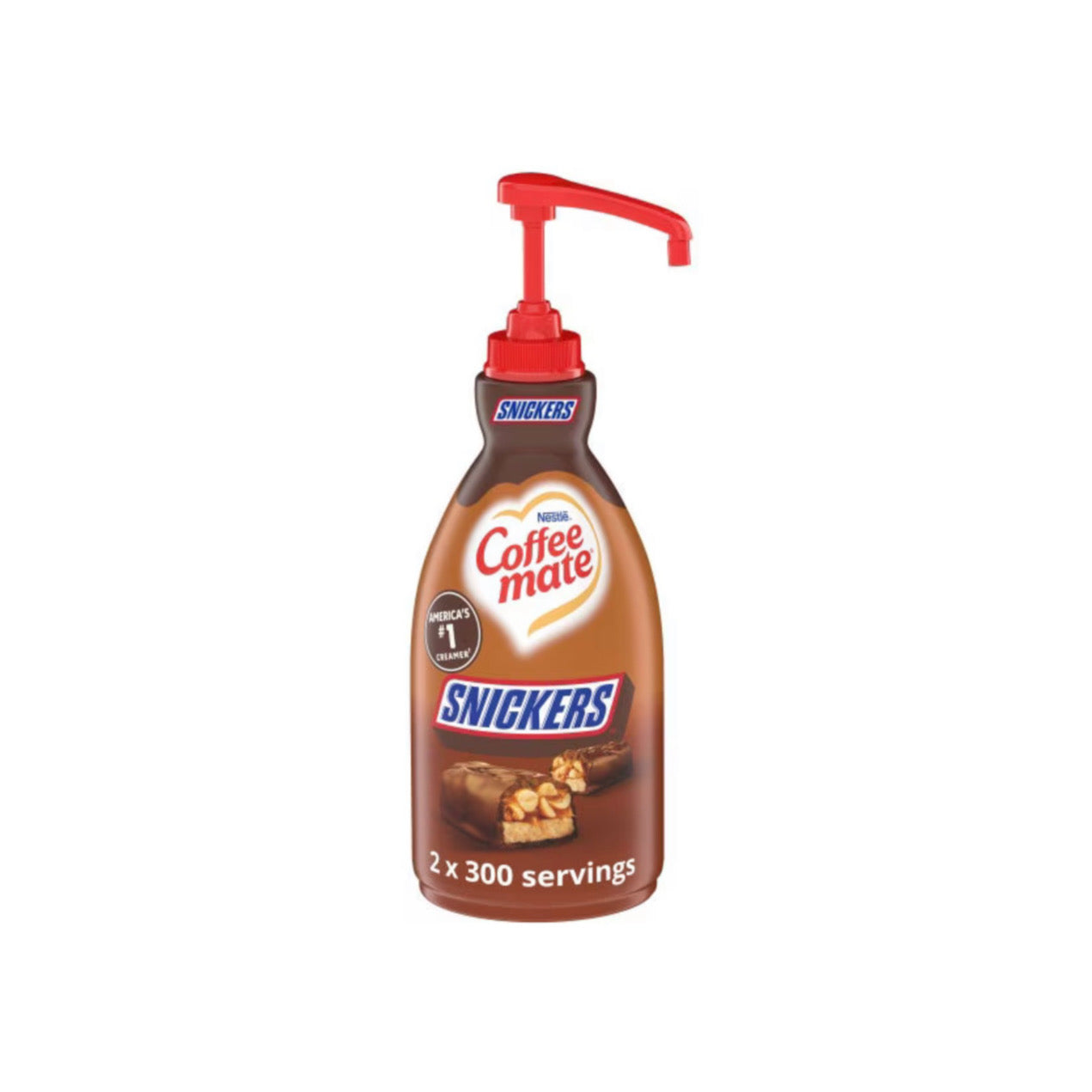 Coffee Mate Liquid Pump Snickers (1.5l) - America