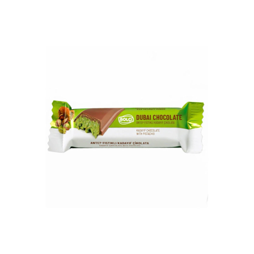 Bolci Pistachio Kayadif Dubai Chocolate Bar (30g) - Turkey