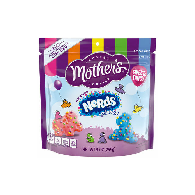 Mother’s x Nerds Rainbow Limited Edition Frosted Cookies (255g) - America