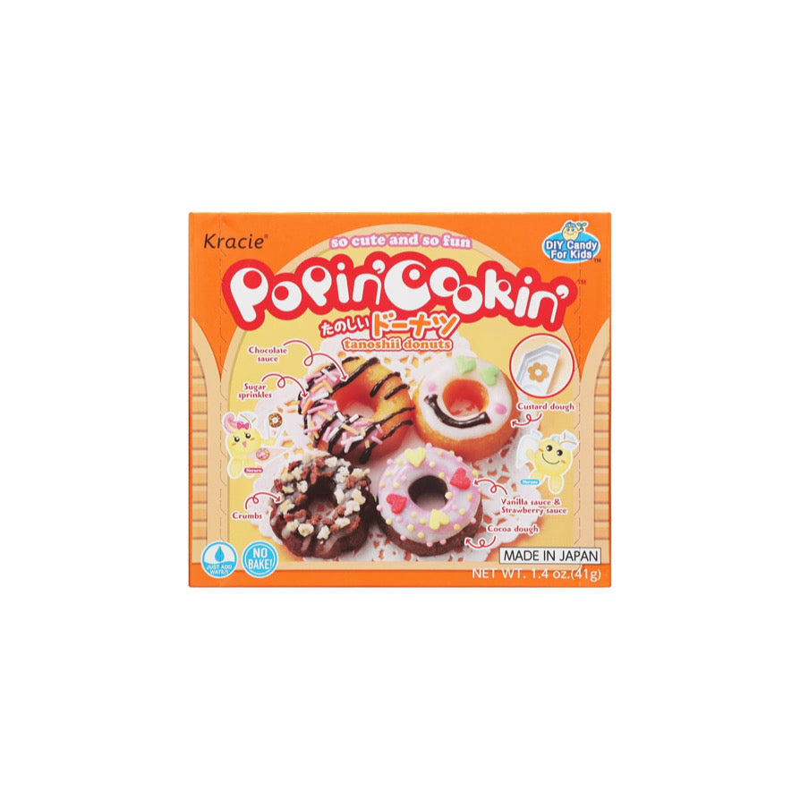 Kracie Popin’ Cookin’ Tanoshii Donuts DIY Candy Kit (41g) - Japan