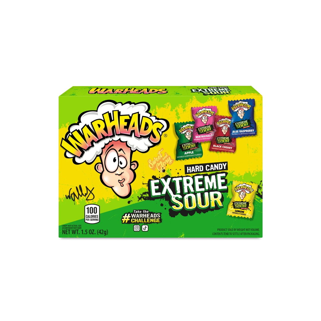 Warheads Extreme Sour Hard Candy Theatre Box (42g) - America