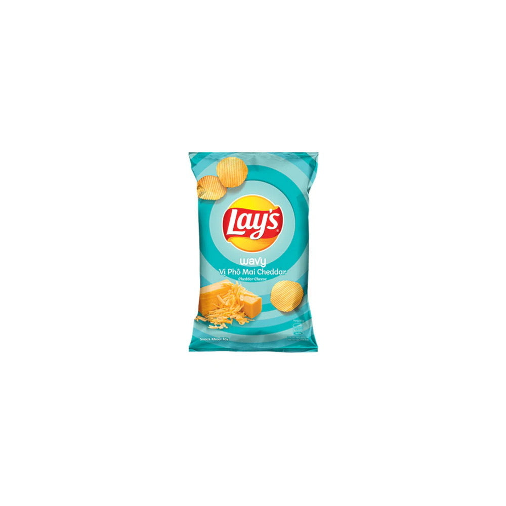 Lays Wavy Cheddar (50g) - China