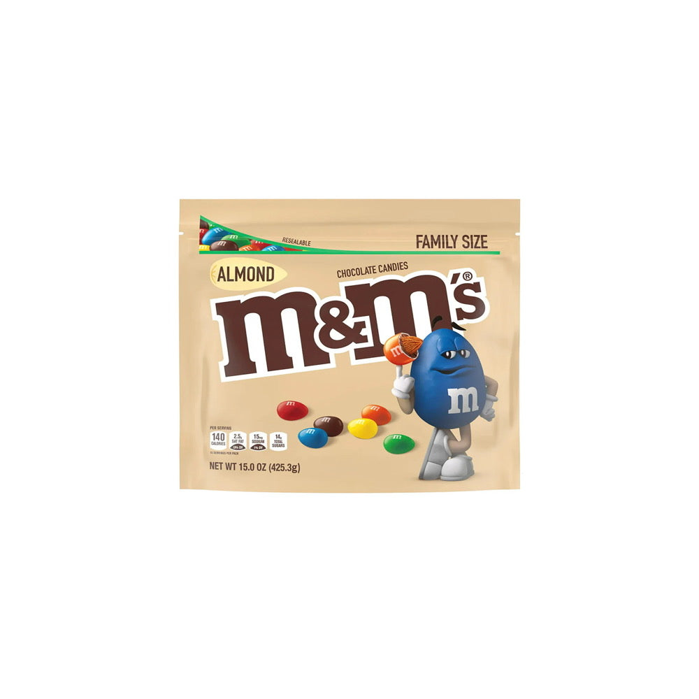 M&M’s Almond Family Size Bag (425g) - America