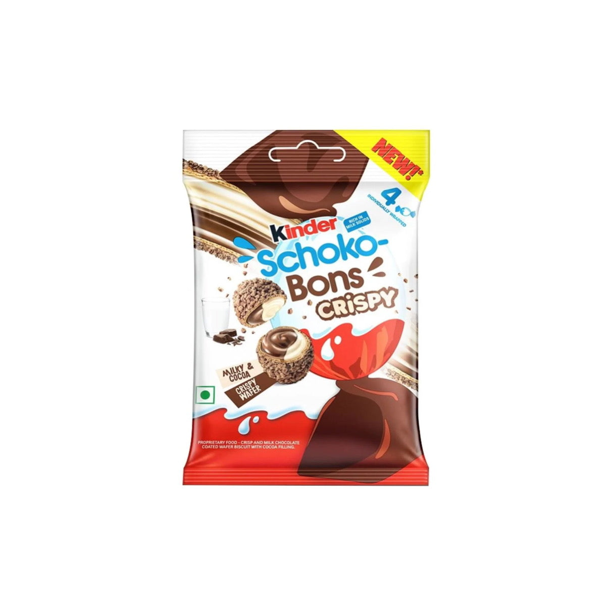 Kinder Crispy Schoko-Bons (22g) - India