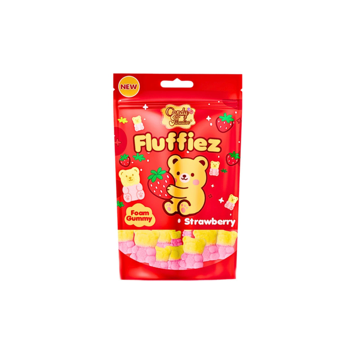 Fluffiez Strawberry Foam Gummy (100g) - America