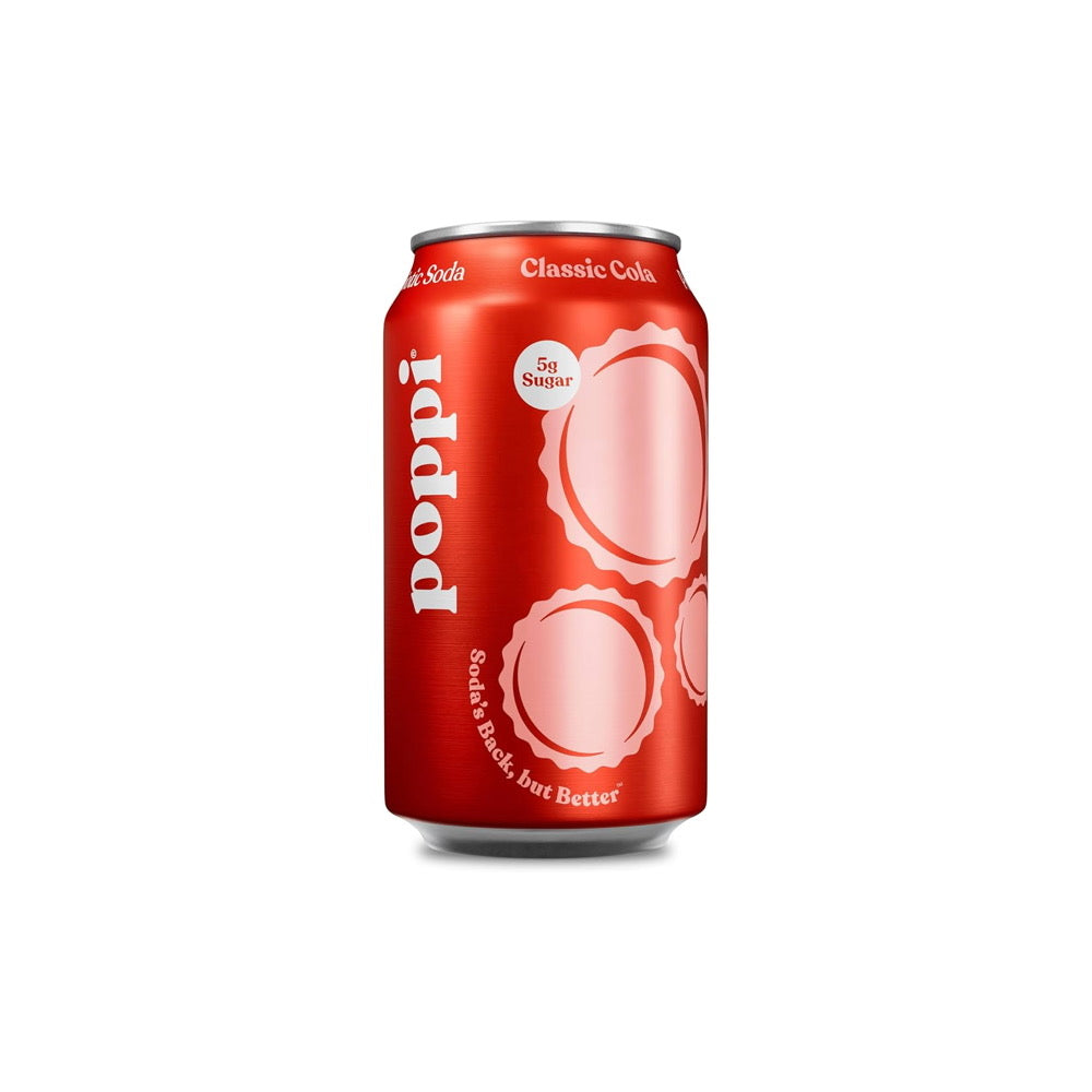 Poppi Prebiotic Soda Classic Cola (355ml) - America