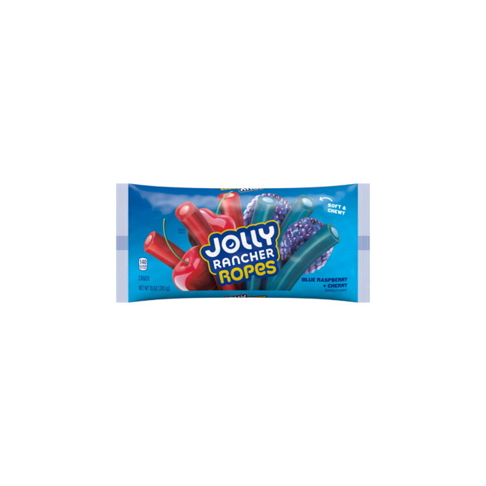 Jolly Rancher Ropes Blue Raspberry & Cherry (170g) - America