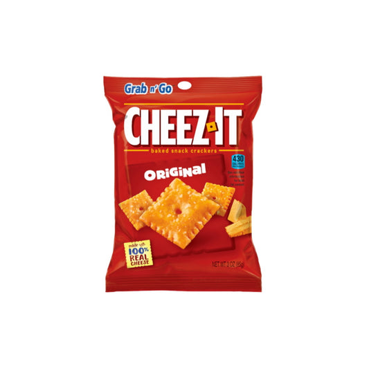 Cheez-It Original Baked Snack Crackers Grab n’ Go Bag (85g) - America