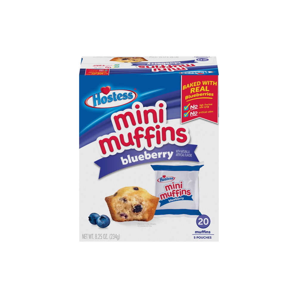 Hostess Blueberry Mini Muffins 20-Pack (234g) - America