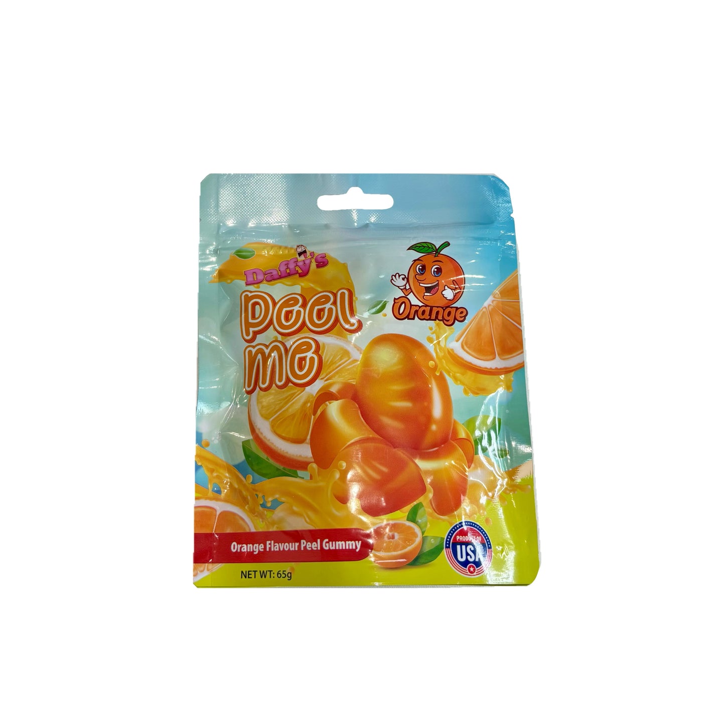 Daffy’s Orange Peel Me Gummies (65g) - America