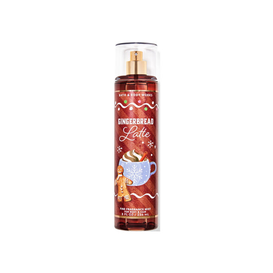Bath and Body Works Gingerbread Latte Fine Fragrance Mist (236ml) - America
