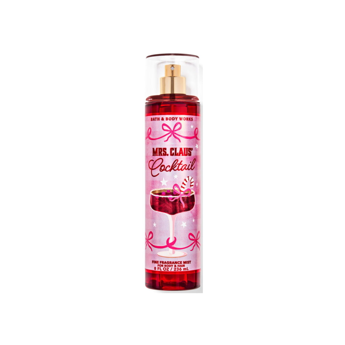 Bath and Body Works Mrs. Claus Cocktail Fine Fragrance Mist (236ml) - America
