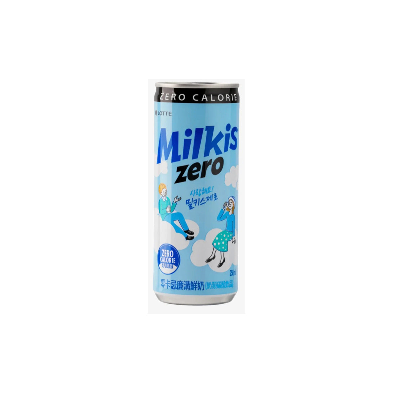 Lotte Milkis Zero Calorie (250ml) - Korea