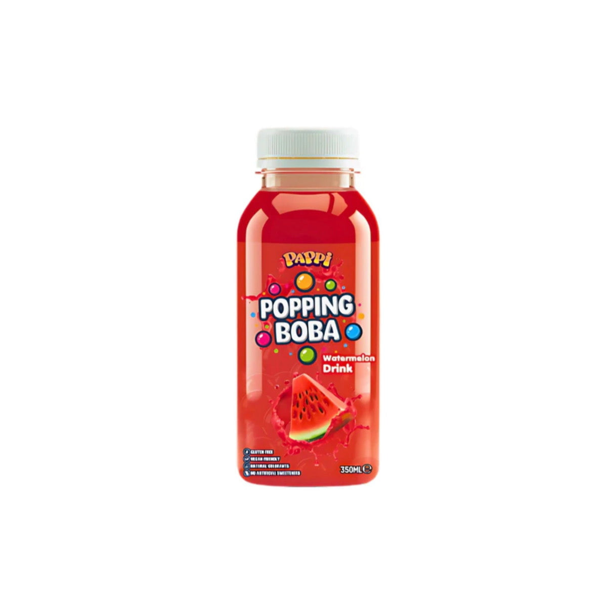 Pappi Popping Boba Watermelon (350ml) - Turkey