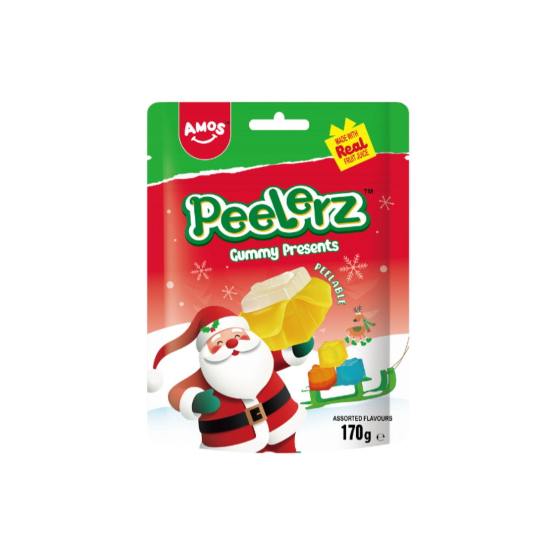 Amos Peelerz Gummy Presents (170g) - America