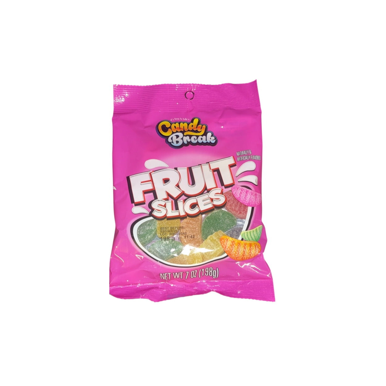 Candy Break Fruit Slices (198g) - America