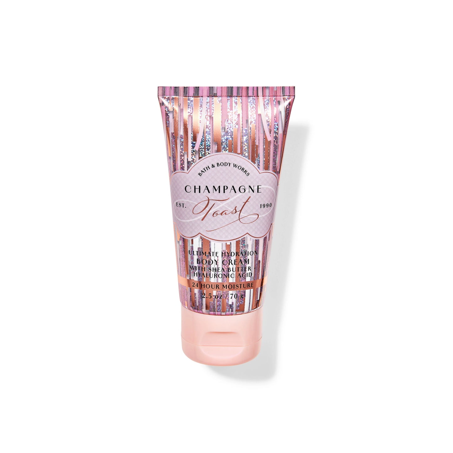 Bath and Body Works Champagne Toast Travel Size Ultimate Hydration Body Cream (70g) - America