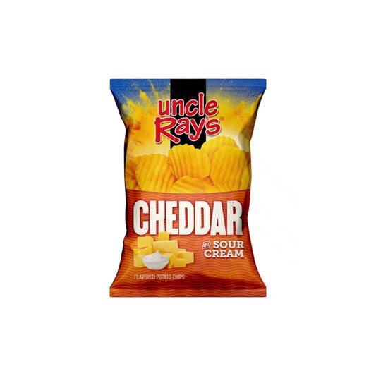 Uncle Ray's Cheddar & Sour Cream Potato Chips (127.5g) - America