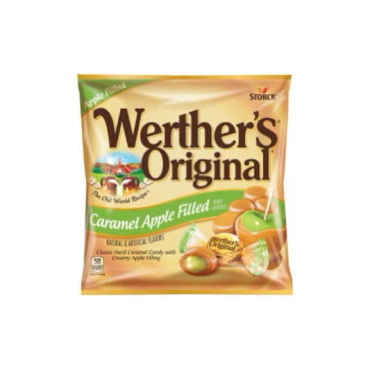 Werther's Caramel Apple Hard Candies Peg Bag (75g) - America