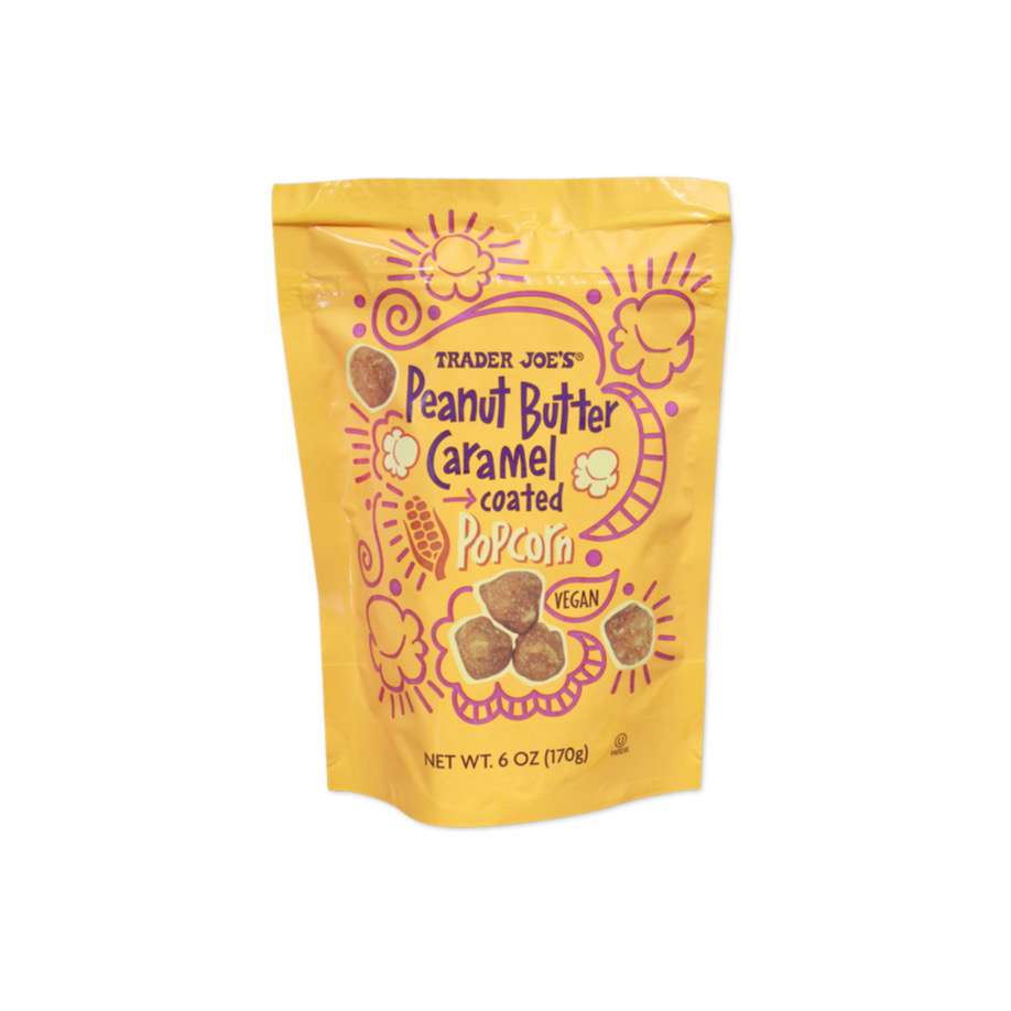 Trader Joe’s Peanut Butter Caramel Coated Popcorn (170g) - America