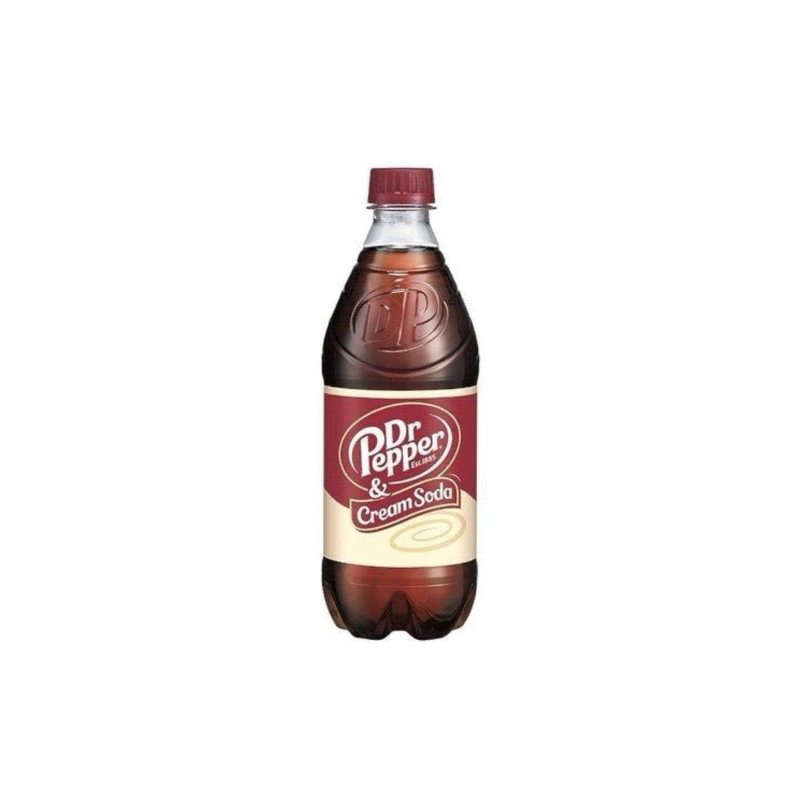 Dr Pepper & Cream Soda Bottle (591ml) - America