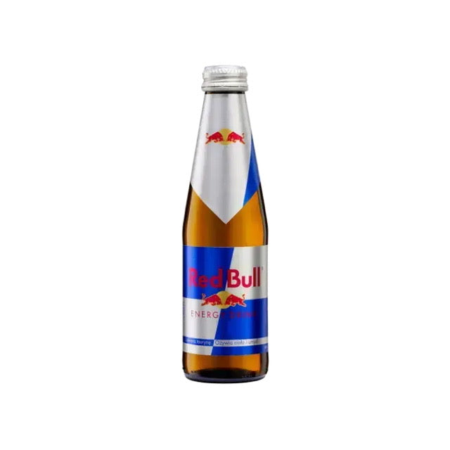 Red Bull Energy Drink Glass Bottle (250ml) - Thailand