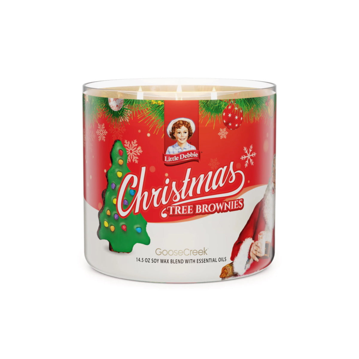 Goose Creek Little Debbie Christmas Tree Brownie 3 Wick Candle (411g) - America